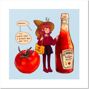 Tomato Witch Posters and Art